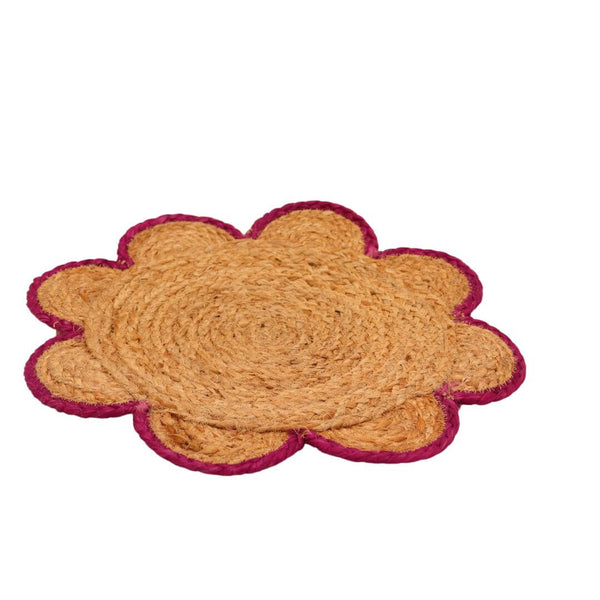Magenta Scallop Placemat