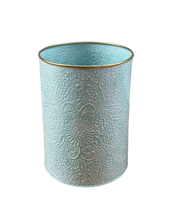 Light Blue Wastepaper Bin