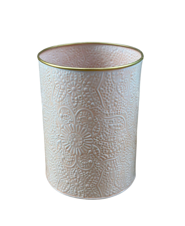 Light Pink Wastepaper Bin