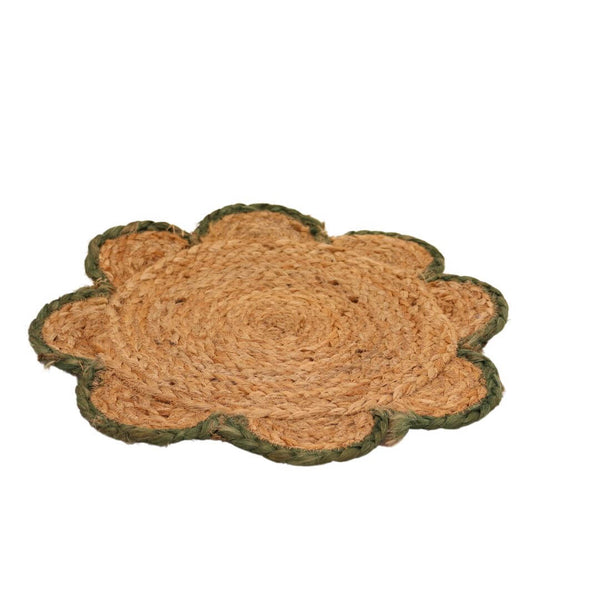 Green Scallop Placemat