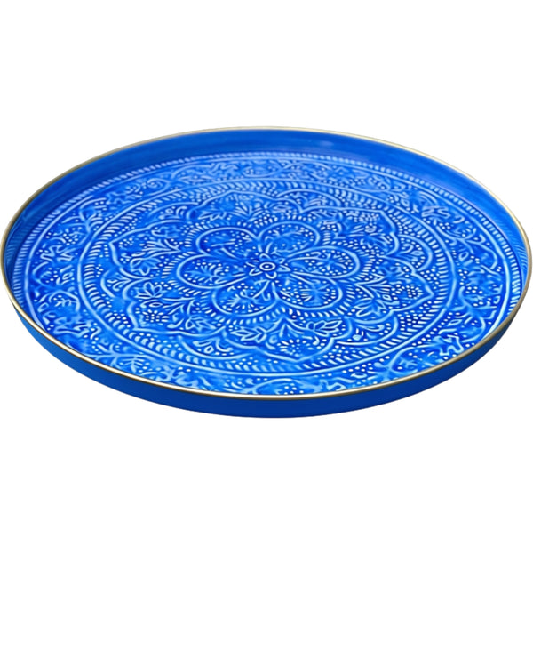 Slim Large Cornflower Blue Tray