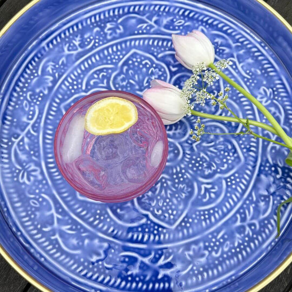 Slim Large Indigo Tray