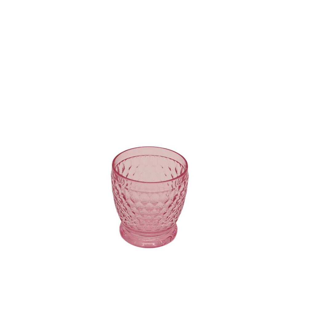 Pink Bobble Water Glass