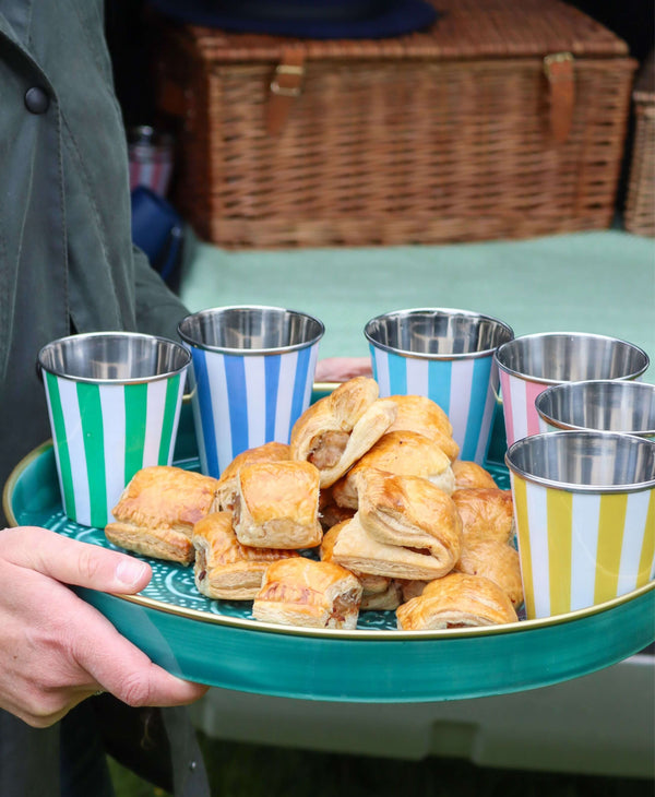 Set of 6 Stripe Tumblers Mix