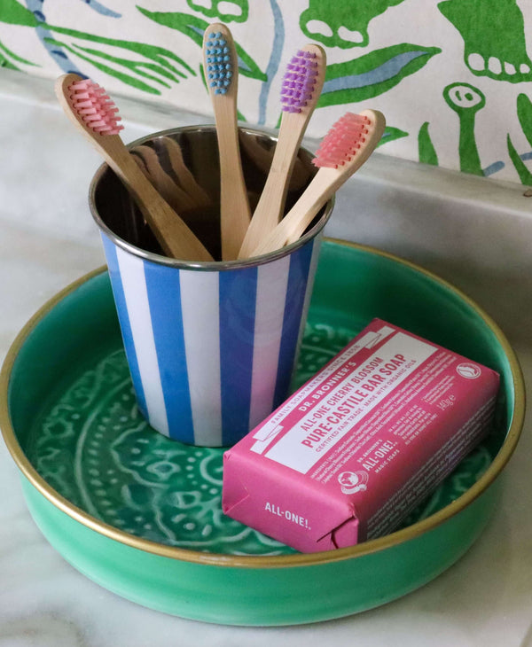 Set of 6 Stripe Tumblers Mix