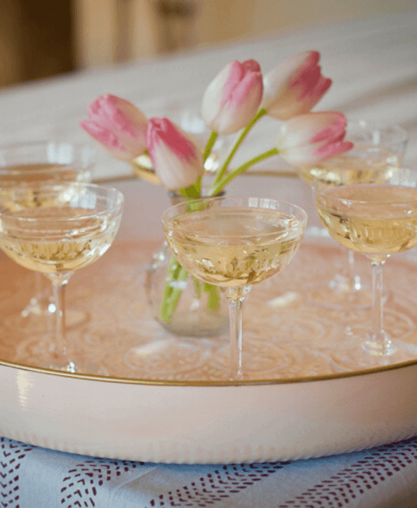 Large Light Pink Tray