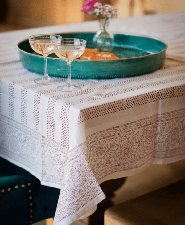Large Teal Tray