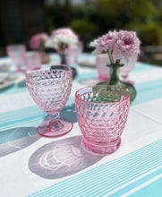 Load image into Gallery viewer, Set of 6 Pink Bobble Water Glasses
