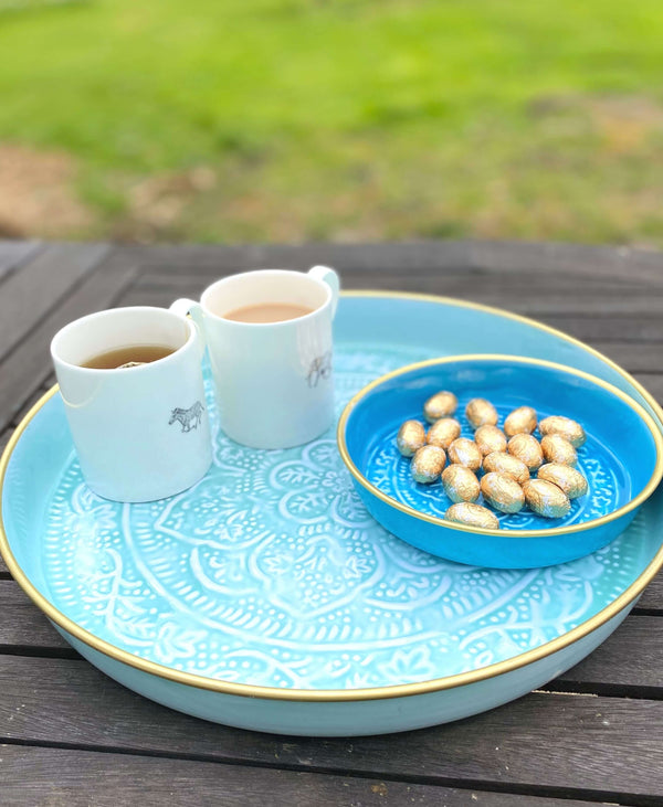 Medium Light Blue Tray