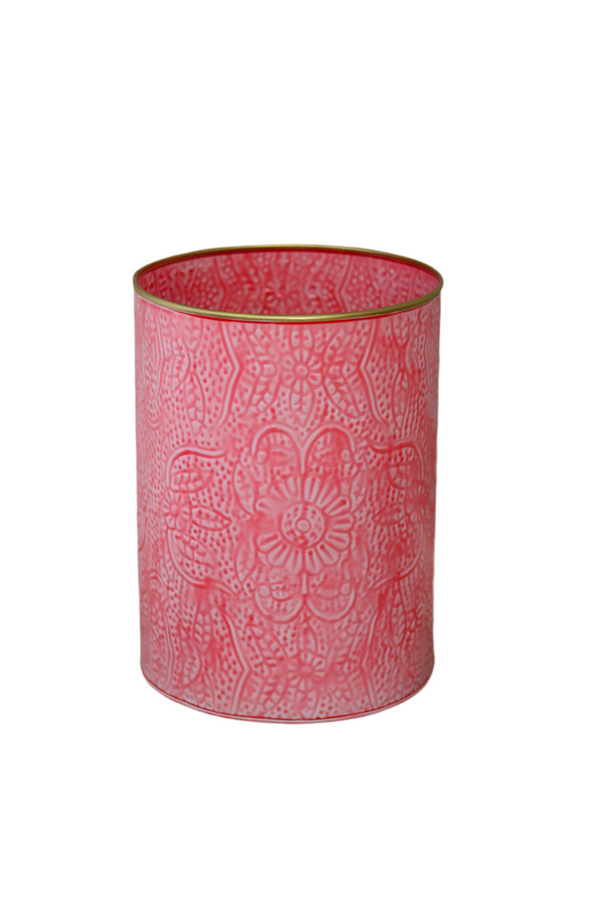 Bright Pink Wastepaper Bin