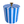 Blue Stripe Storage Jar