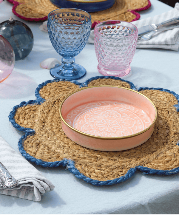 Blue Scallop Placemat