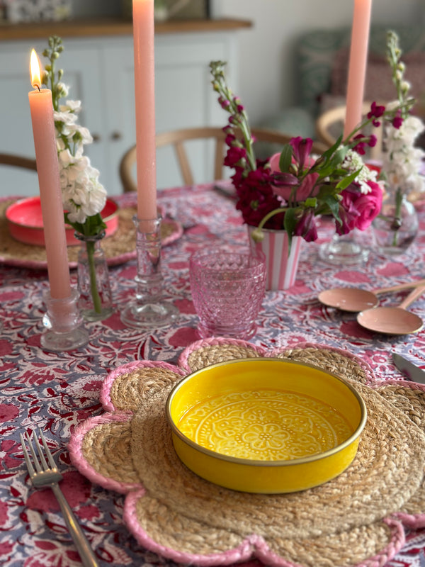 Small Bright Yellow Tray