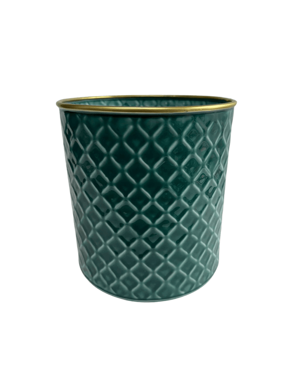 Mini Wastepaper Bin Teal