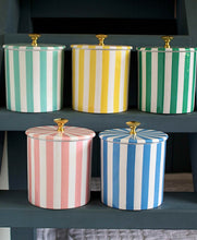Load image into Gallery viewer, Pink Stripe Storage Jar

