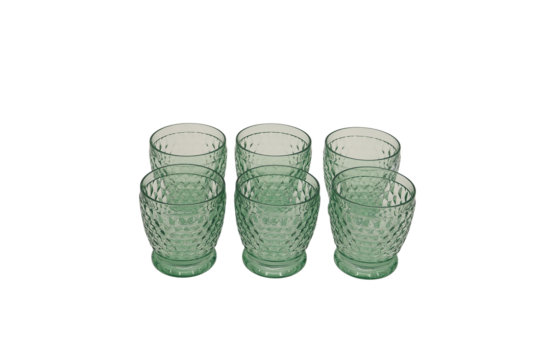 Set of 4 Green Bobble Tumblers