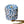 Blue Leopard Print Ice Bucket