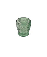 Load image into Gallery viewer, Green Bobble Water Glass
