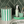 Green Stripe Storage Jar