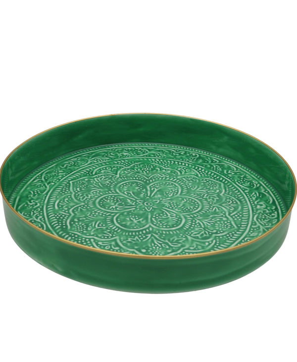 Large Green Tray