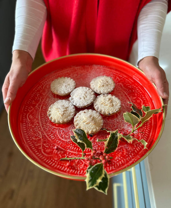 Small Red Tray