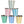Set of 6 Mix Tumblers & Case