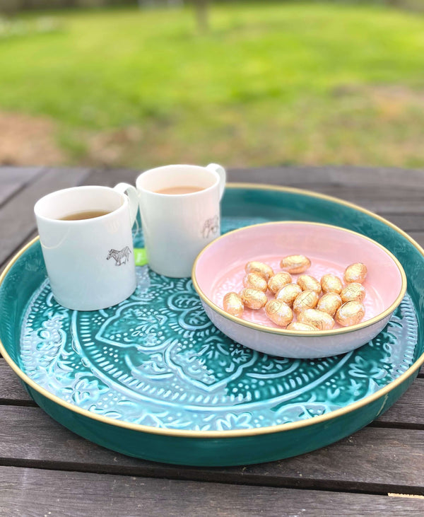 Medium Teal Tray
